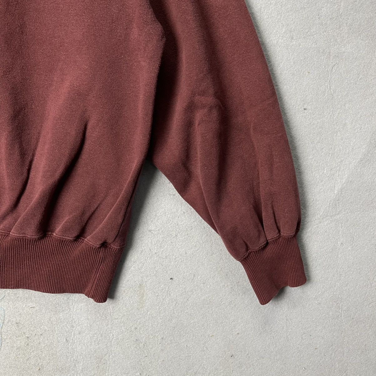 Nike Vintage Nike Swoosh Crewneck Sweatshirt – Burgundy (M) Size US M / EU 48-50 / 2 - 4 Thumbnail