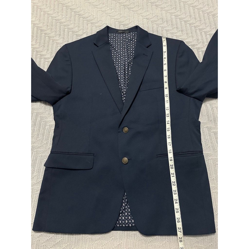 Chaps Chaps navy two button blazer size 40S Size 40S - 7 Thumbnail