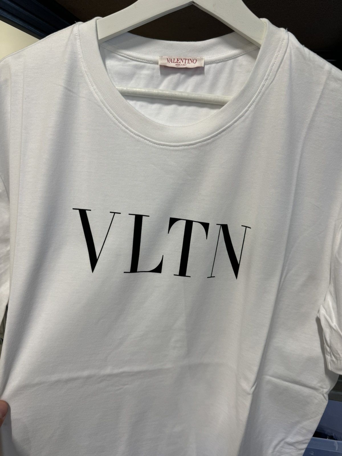 Valentino Valentino VLTN Logo T-Shirt NEW 600$ Size US XXL / EU 58 / 5 - 2 Thumbnail