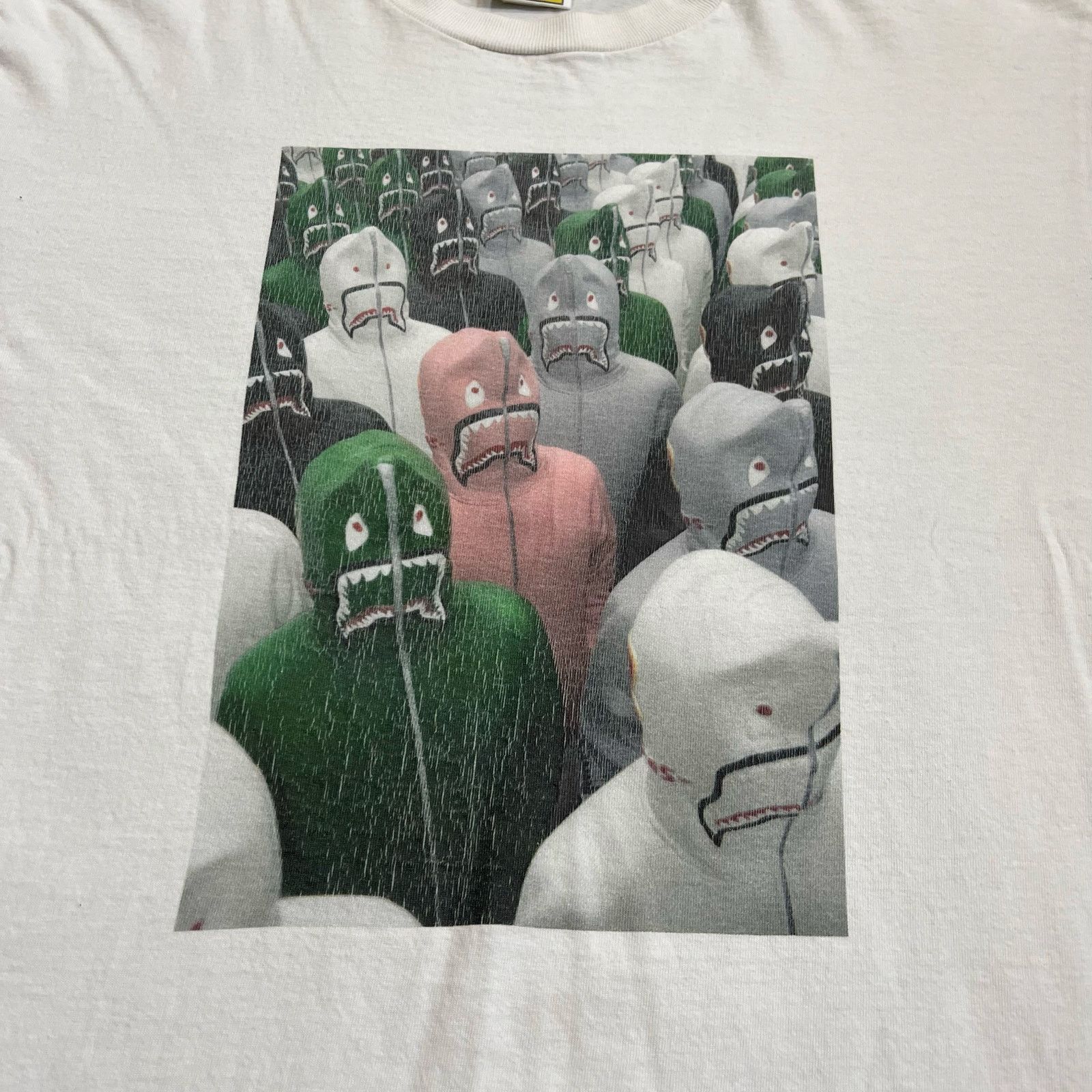 Bape × Nigo Authentic Bape x Teriyaki Boyz Shark Tee L Size US L / EU 52-54 / 3 - 2 Thumbnail