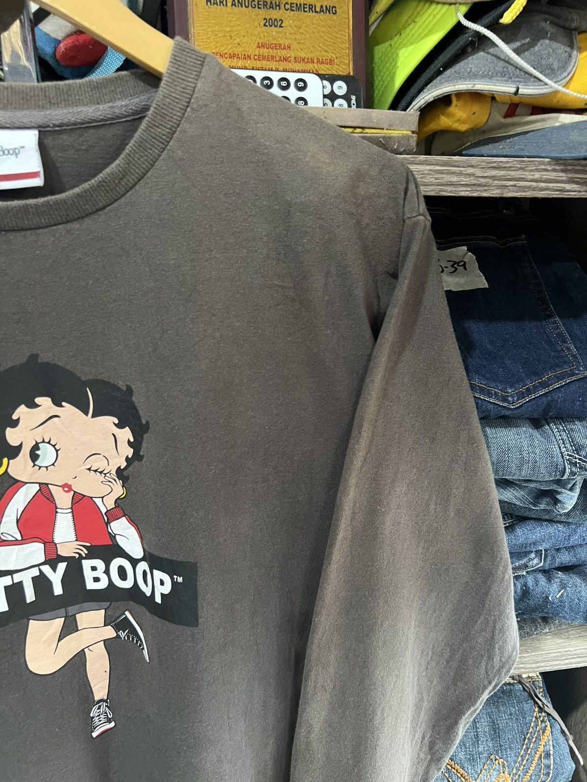Cartoon Network 🔥Betty Boop Long Sleeve Size US M / EU 48-50 / 2 - 5 Thumbnail