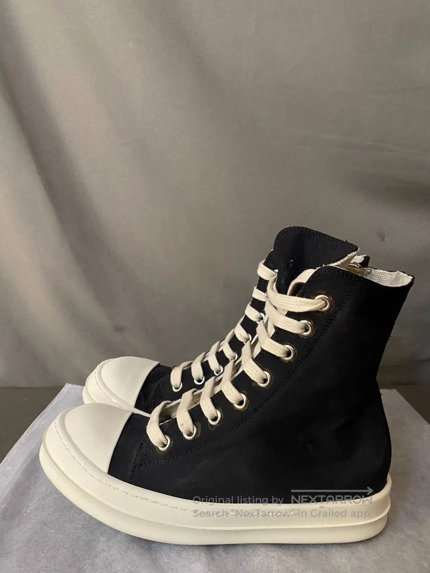 Rick Owens Dolman Converse Sneakers Size 36.