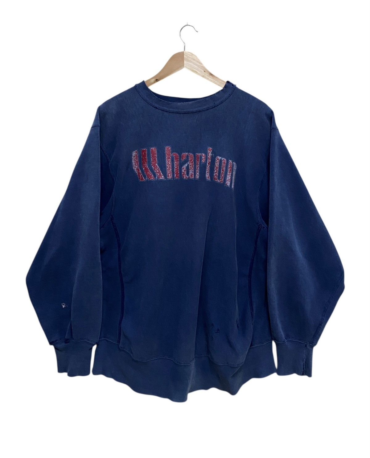 Champion × Vintage Very Rare Vintage Champion Reverse Weave Sweatshirt 1980s Size US XL / EU 56 / 4 - 1 Thumbnail