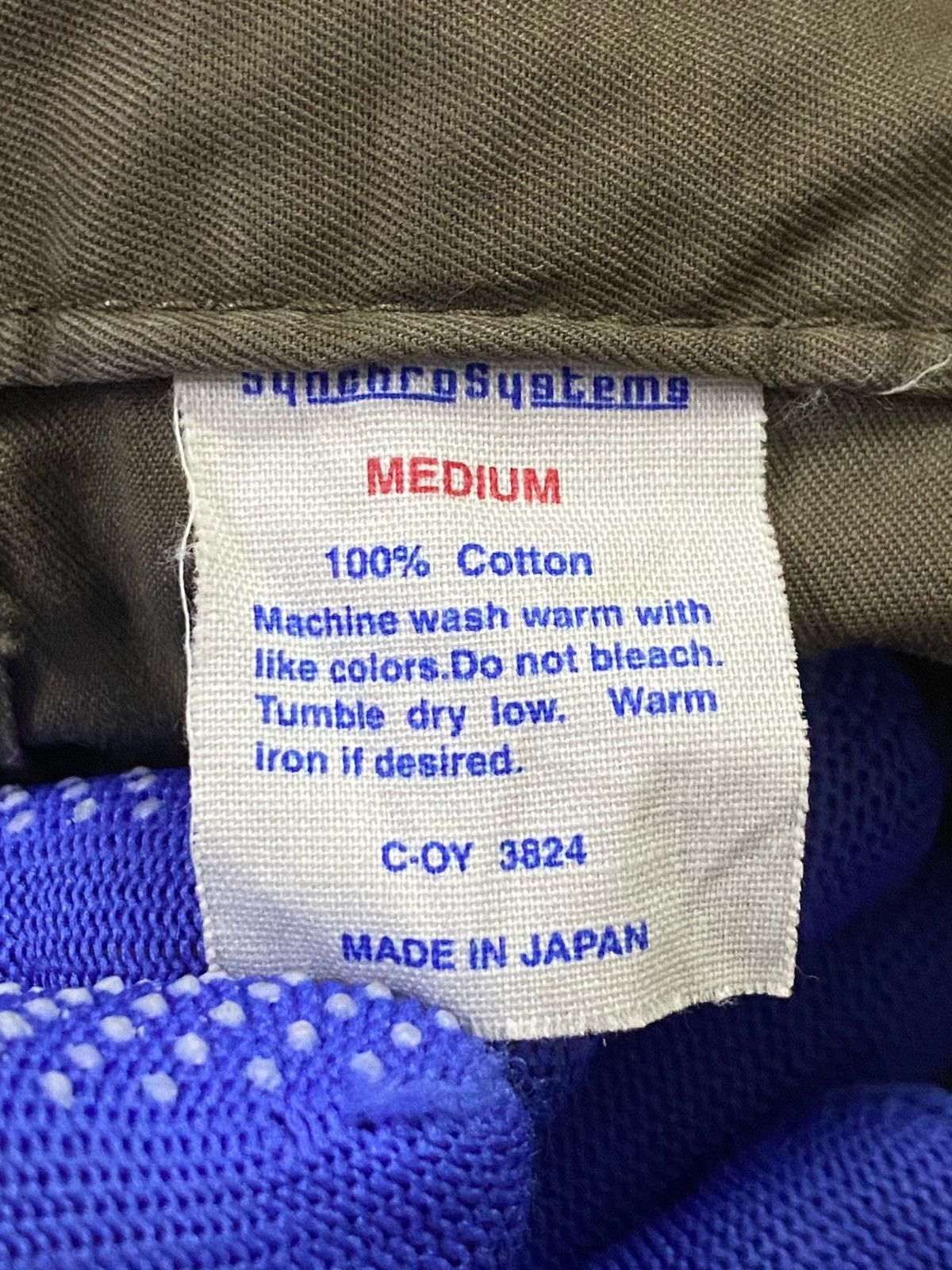Japanese Brand × Post Overalls Rare💥Post Overalls Synchro Systems Parachute Cargo Pants Size US 33 - 13 Thumbnail