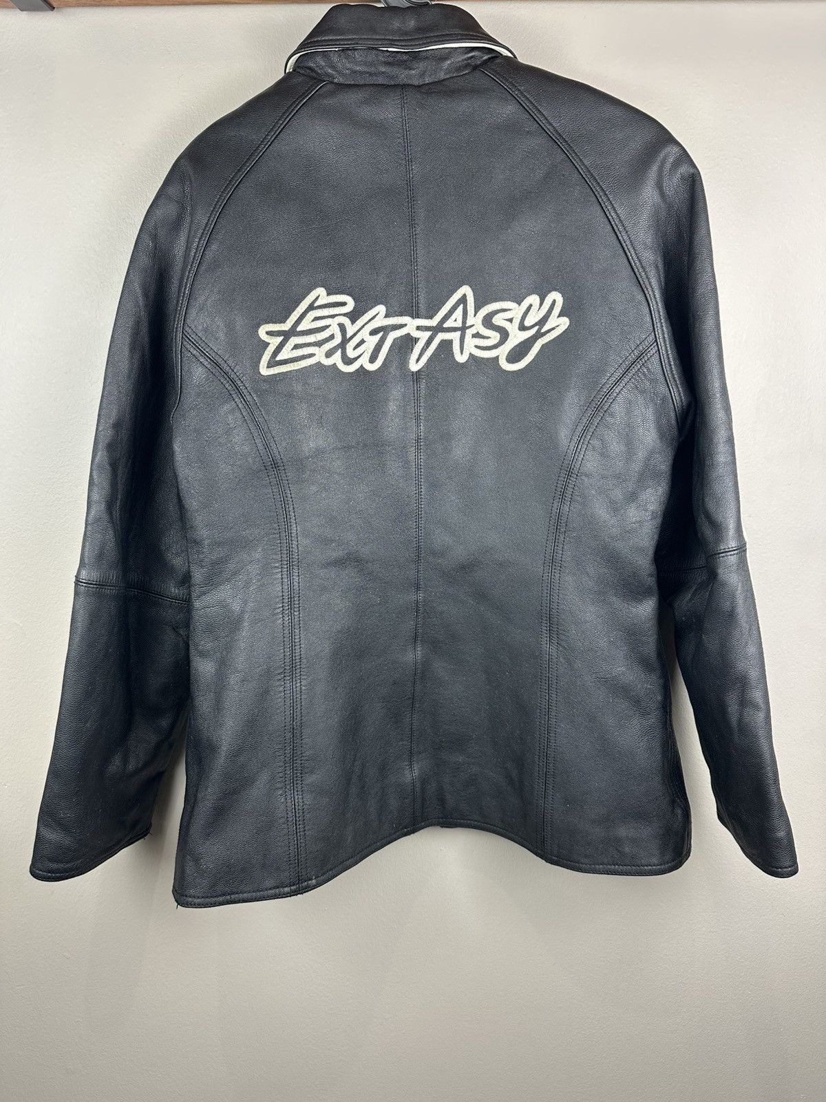 Other Vintage Extasy Leather Racing Jacket – 2XL Size US XXL / EU 58 / 5 - 3 Thumbnail