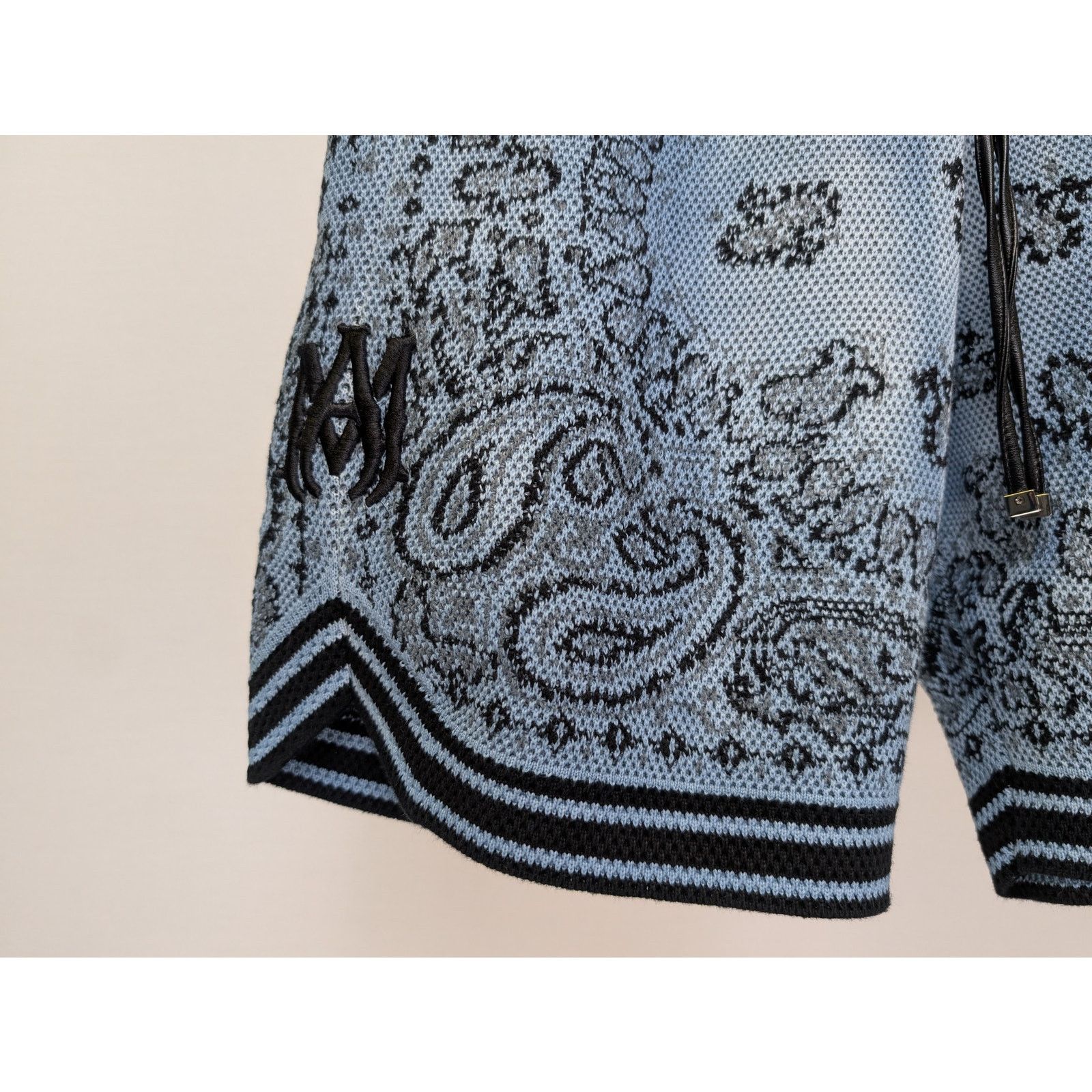 Amiri o1rshd1 Bandana Basketball Short in Blue Size US 36 / EU 52 - 8 Thumbnail