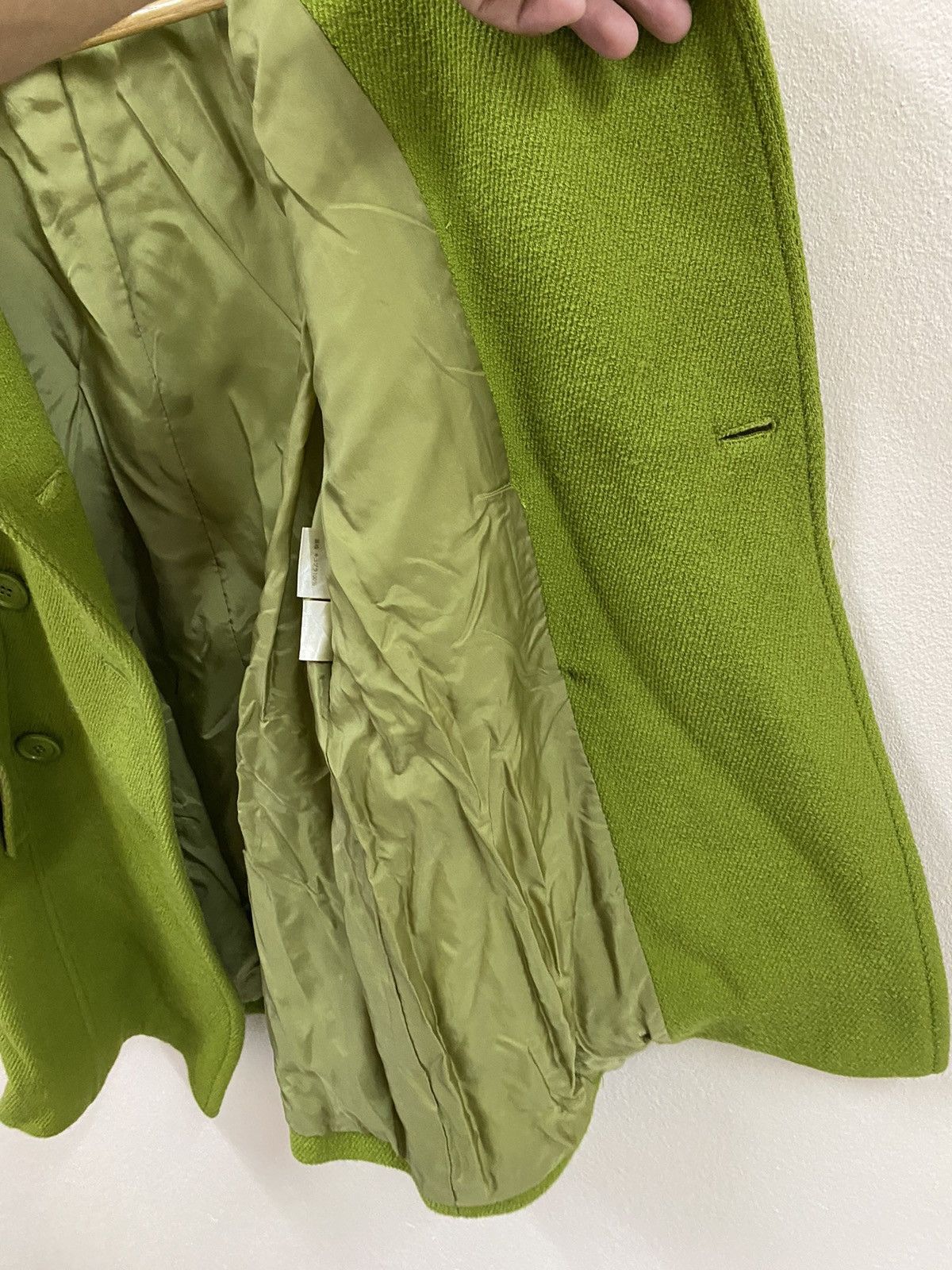 Balenciaga Balenciga Jacket Green Double Button Size XS / US 0-2 / IT 36-38 - 9 Thumbnail
