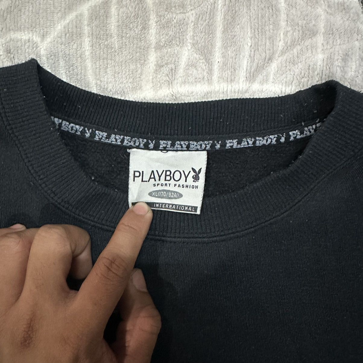 Other Playboy Sweatshirt Big Logo. Size US XL / EU 56 / 4 - 2 Thumbnail