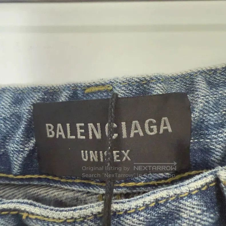 Balenciaga Balenciaga 24Summer Baggy Denim Jeans. Size US 29 - 3 Thumbnail
