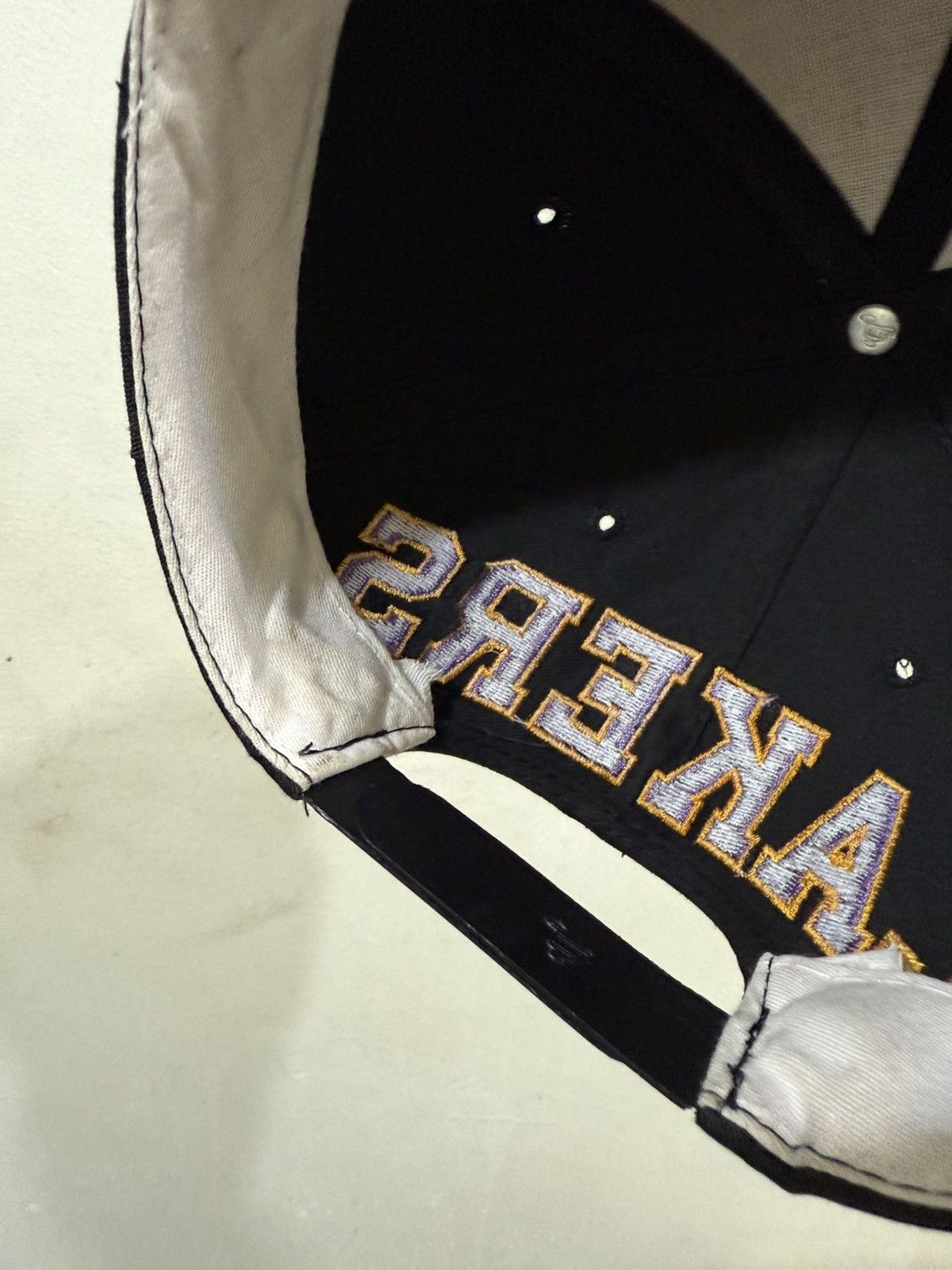 NBA 90’s Lakers Blockhead Snapback Size ONE SIZE - 9 Thumbnail