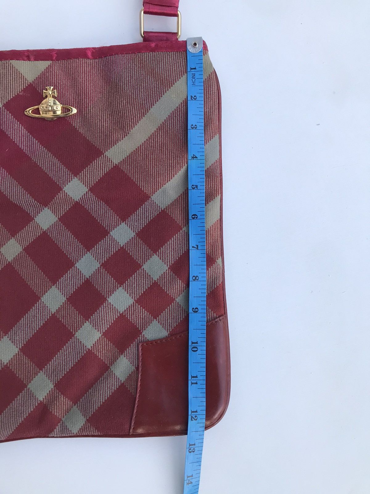 Vintage Vivienne Westwood Bag Tartan Size ONE SIZE - 10 Thumbnail