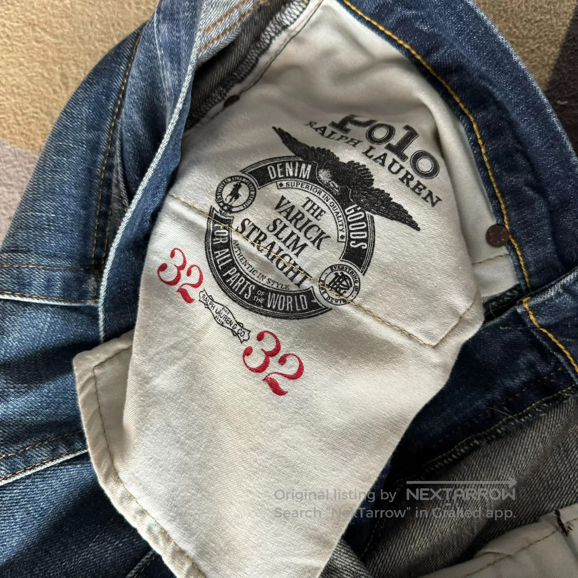 Polo Ralph Lauren Ralph Lauren Polo Distressed Jeans. Size US 32 / EU 48 - 6 Thumbnail