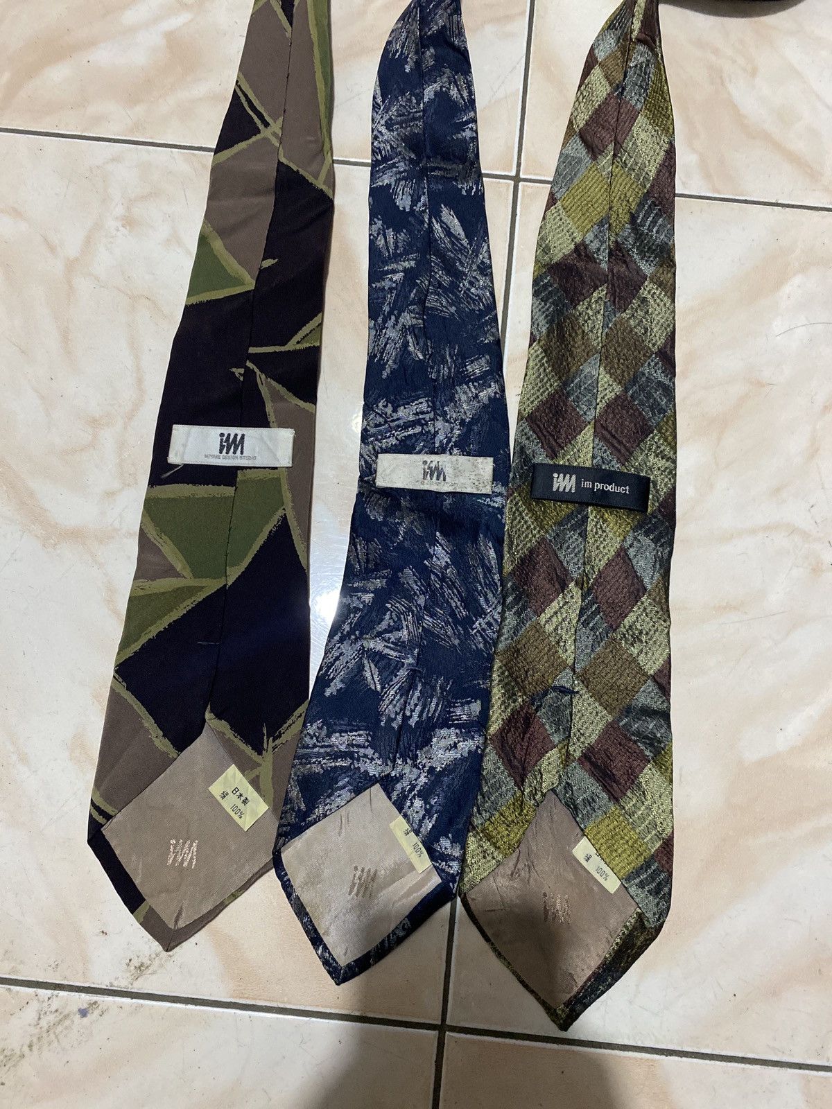 Issey Miyake Issey miyake tie 3 in 1 Size 38 - 2 Thumbnail