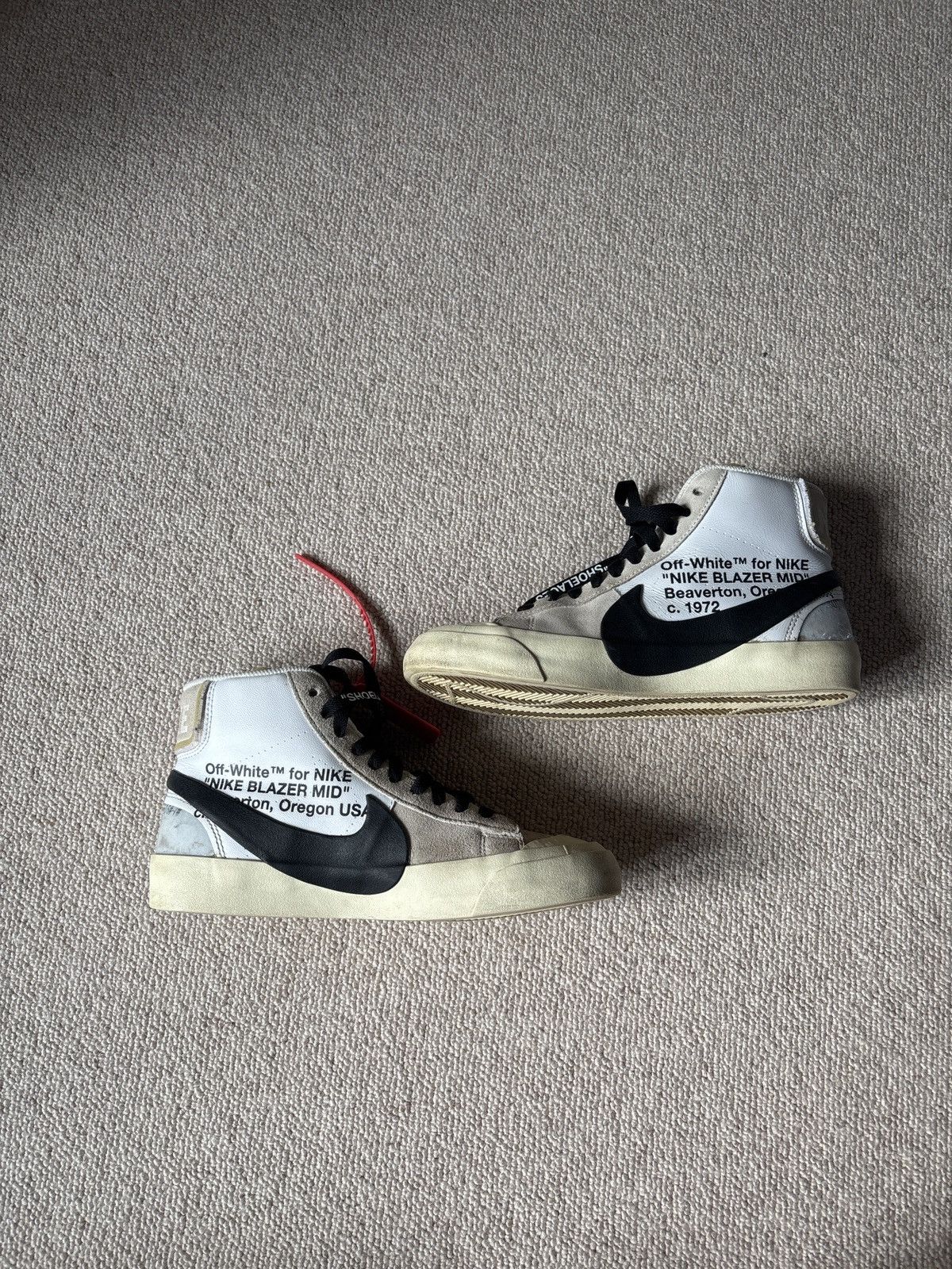 Nike × Off-White Nike x Off white “The Ten” Blazer Mid Size US 5.5 / EU 38 - 2 Thumbnail