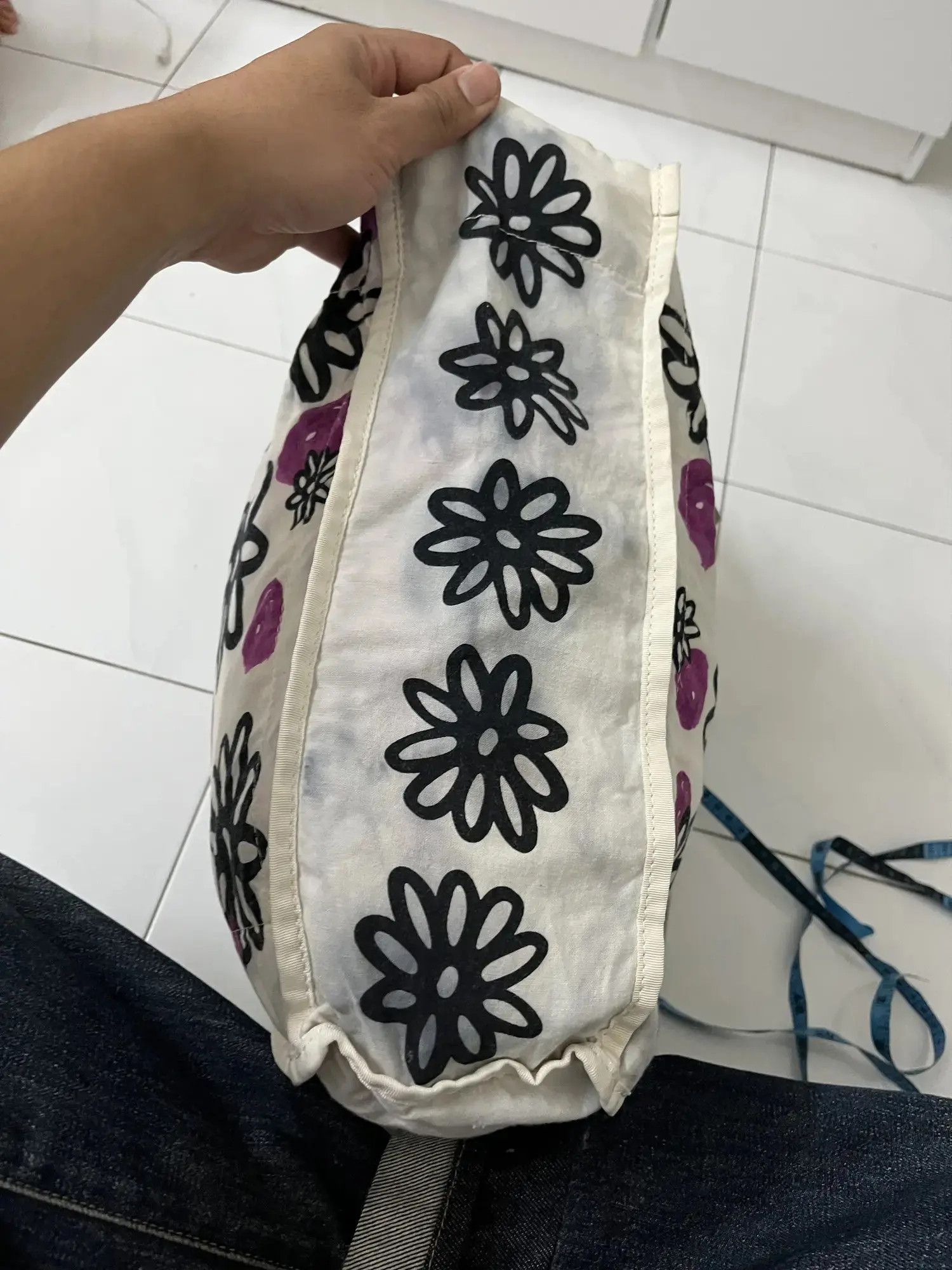 Comme des Garcons Homme Plus Comme Des Garcons Flora Tote Bag Size ONE SIZE - 11 Thumbnail
