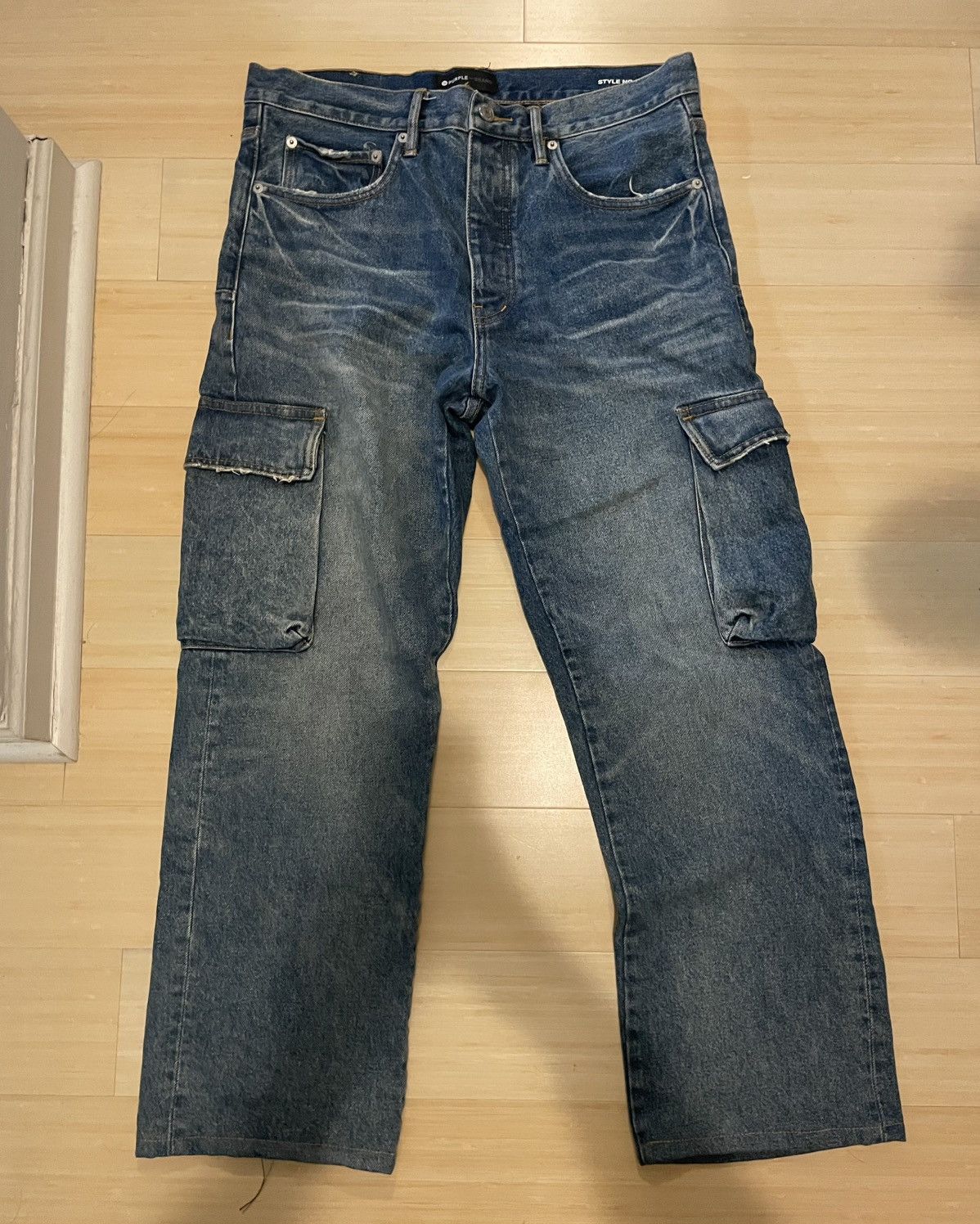 Purple Brand Purple Brand P011 Cargo Jeans Size US 32 / EU 48 - 1 Thumbnail