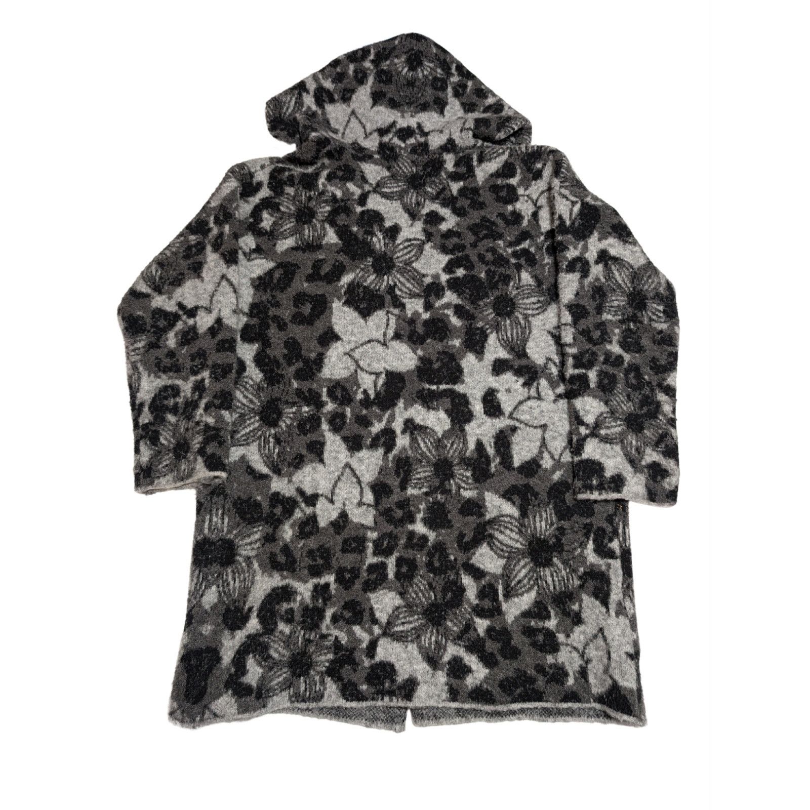 Anthropologie Anthropologie Maribeth Floral Hooded Cardigan Grey Women’s M Size M / US 6-8 / IT 42-44 - 6 Thumbnail