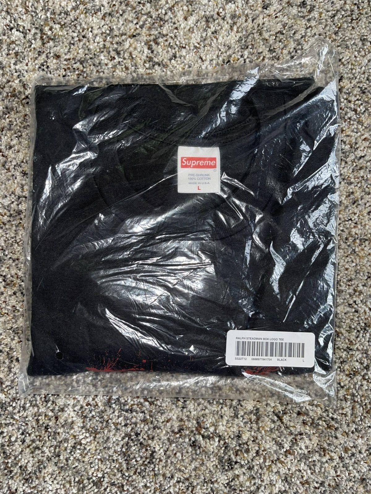 Supreme Supreme Ralph Steadman Box Logo T Shirt Black size Large New Size US L / EU 52-54 / 3 - 5 Thumbnail