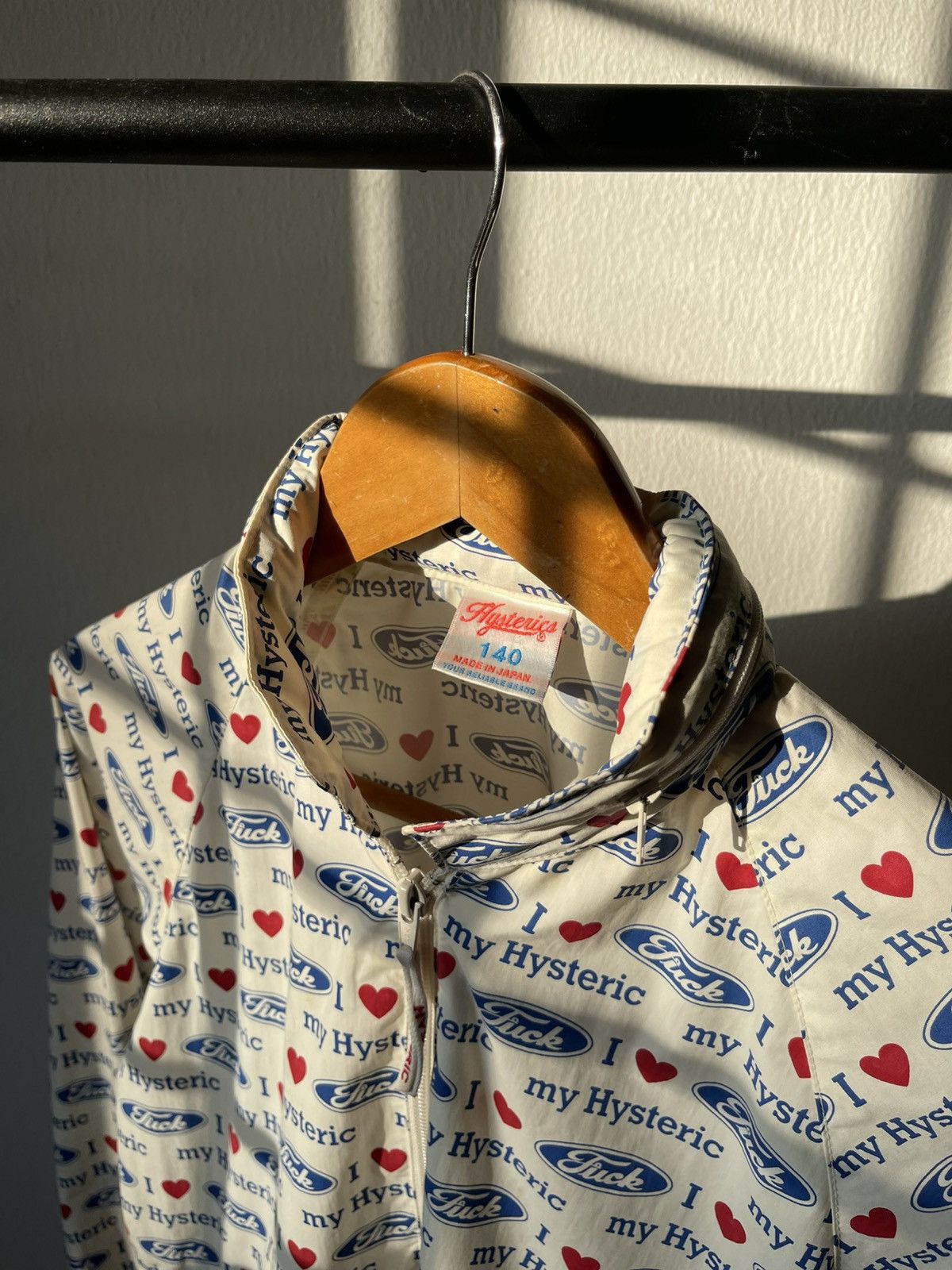 Hysteric Glamour 2000s Hysteric Glamour Overprint Fuck Love JACKET #98 Size US XS / EU 42 / 0 - 9 Thumbnail