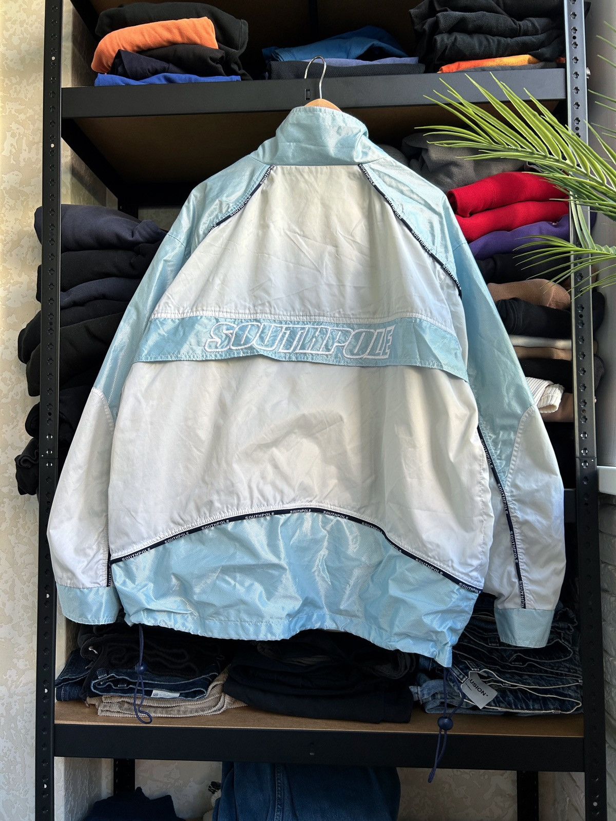 Southpole × Vintage Vintage South Pole Dynamic Equipment big logo rap jacket y2k Size US L / EU 52-54 / 3 - 1 Thumbnail