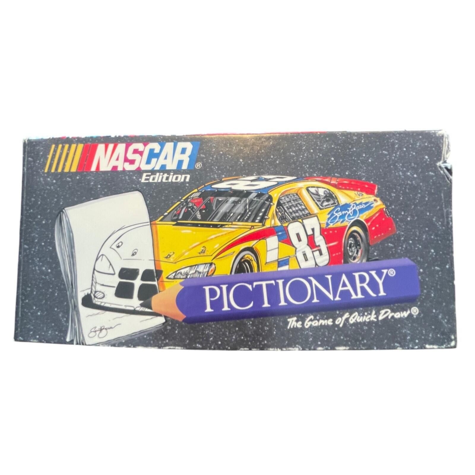 Other 2001 NASCAR Pictionary Board Game Complete Sam Bass Racing Size ONE SIZE - 6 Thumbnail