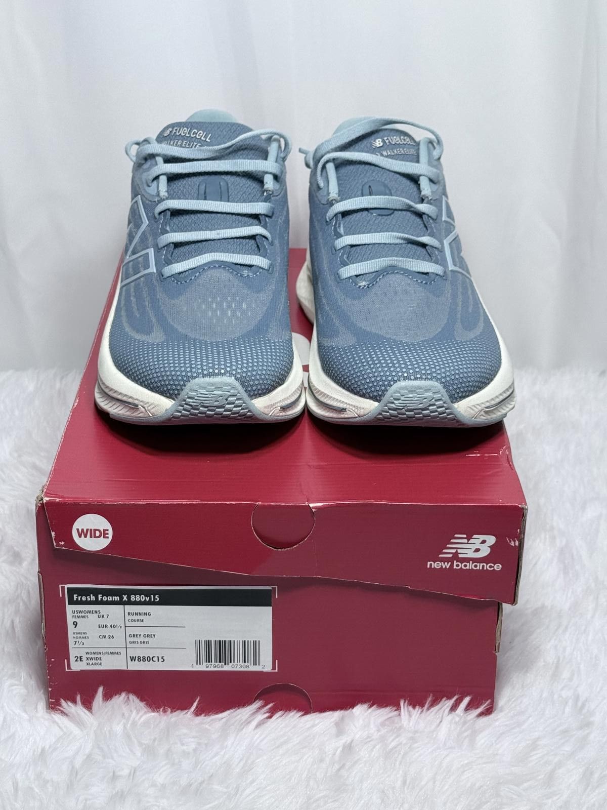 New Balance New Balance Fresh Foam X 880v15 Wide Running Shoes - Blue Size ONE SIZE - 4 Thumbnail