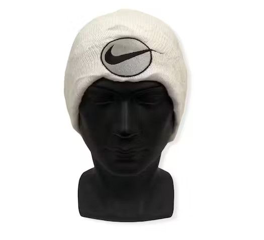 image of Hats x Nike Vintage Nike Swoosh Logo Beanie Hat, Men's