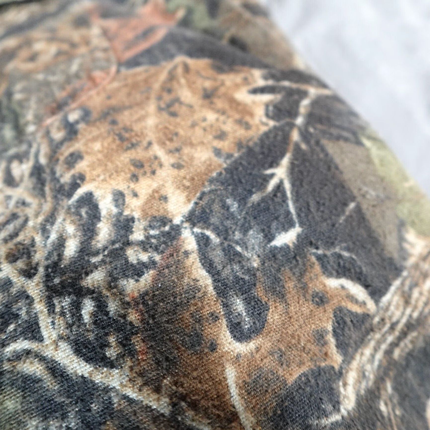 Vintage Cabela's Men’s LT Camouflage 3D Camo Button Shirt Outdoors Casual Workwear Cotton Tall Size Size US L / EU 52-54 / 3 - 6 Thumbnail