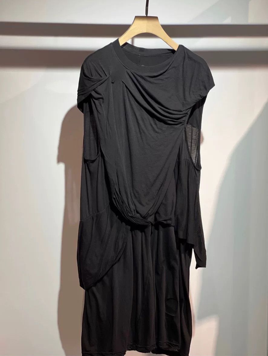 Rick Owens Drkshdw Rick Owens DRKSHDW Dress in Black Size XS / US 0-2 / IT 36-38 - 1 Thumbnail