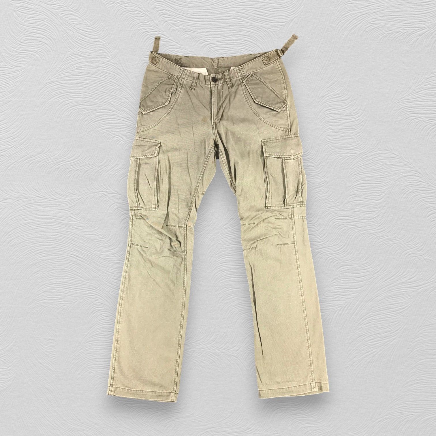 image of Takeo Kikuchi Cargo Pants Multi Pocket Pants Kc103, Men's (Size 32)