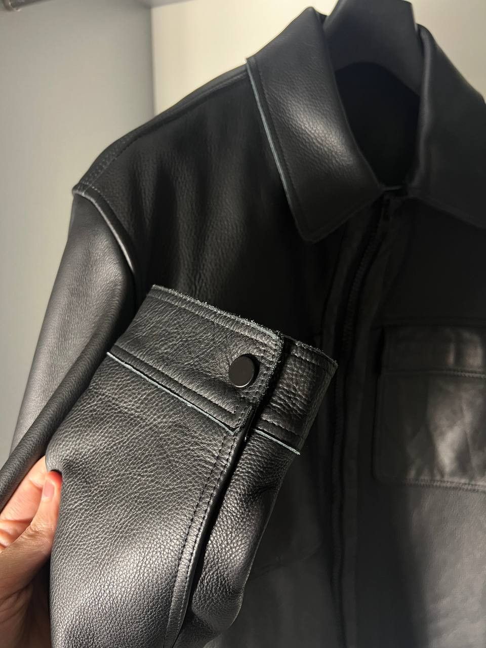 Ted Baker VERY RARE TED BAKER REAL LEATHER JACKET BIKE CASUAL Y2K Size US M / EU 48-50 / 2 - 9 Thumbnail