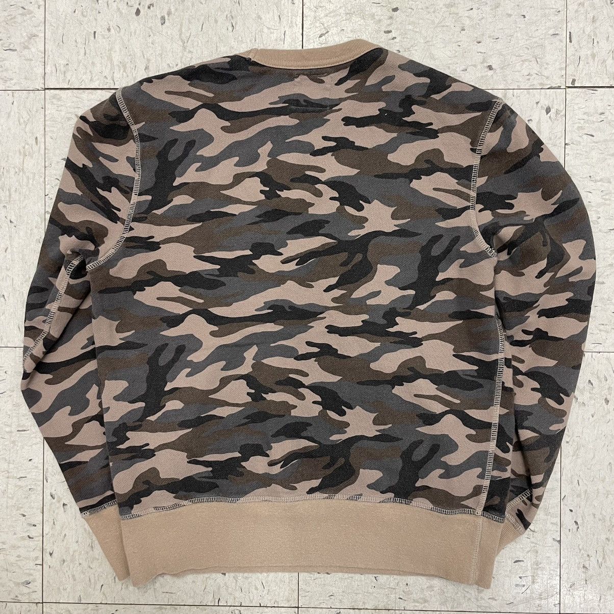 Champion × Todd Snyder Crewneck Sweatshirt Camo Print Cotton Size US S / EU 44-46 / 1 - 6 Thumbnail