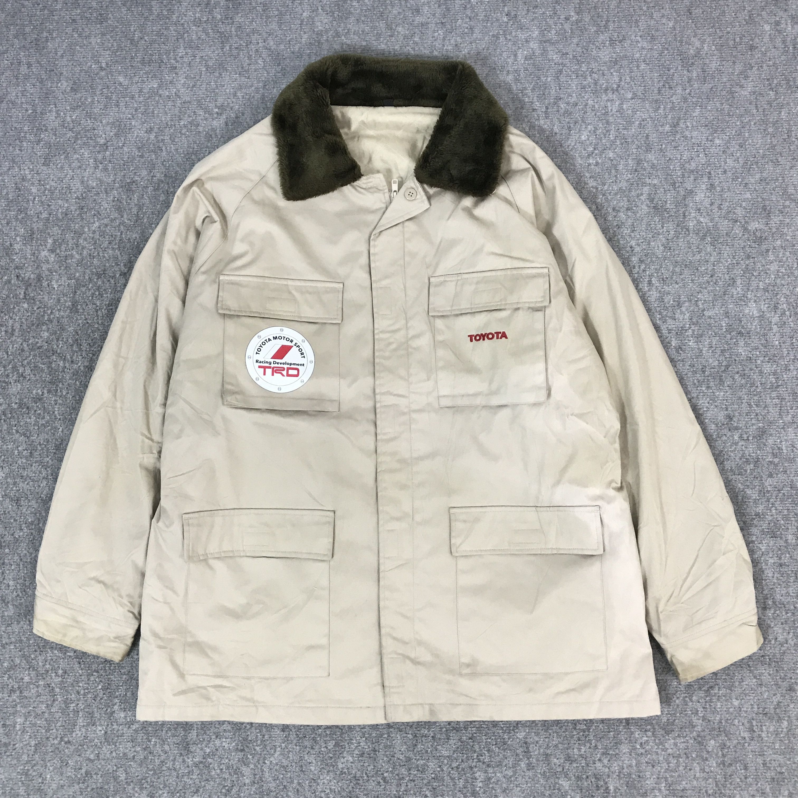 Japanese Brand TOYOTA TRD RACING MOTORSPORT CUSTOM CHORE STYLR JACKET Size US L / EU 52-54 / 3 - 2 Thumbnail
