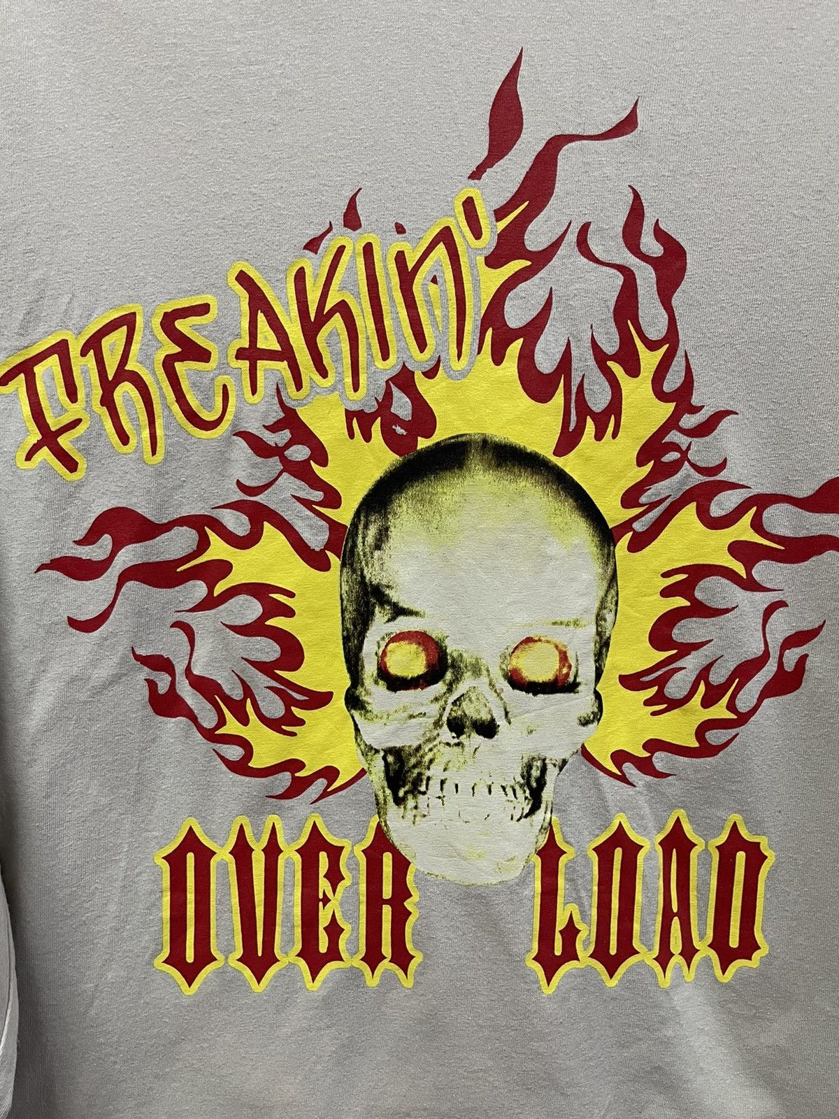 image of Designer X George " Freakin Over Load" in Light Grey, Men's (Size Medium)