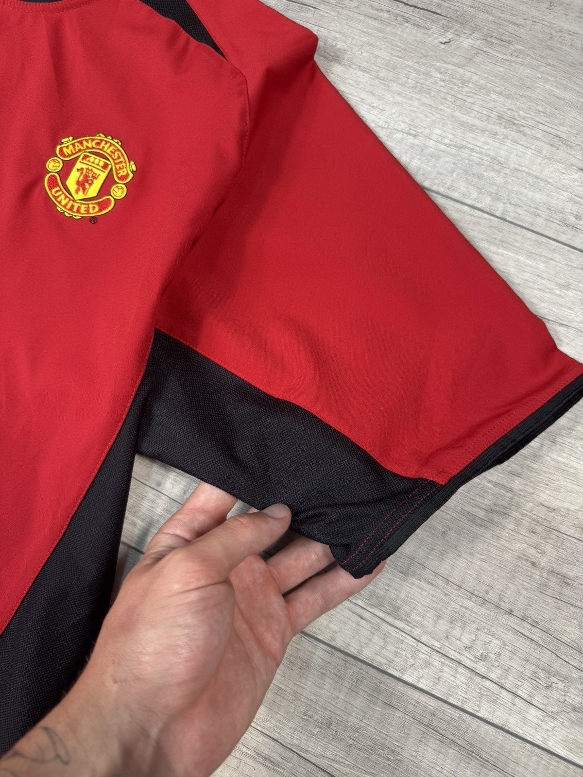 Nike Manchester United Home football 2002 2004 Soccer Nike Jersey Size US L / EU 52-54 / 3 - 5 Thumbnail