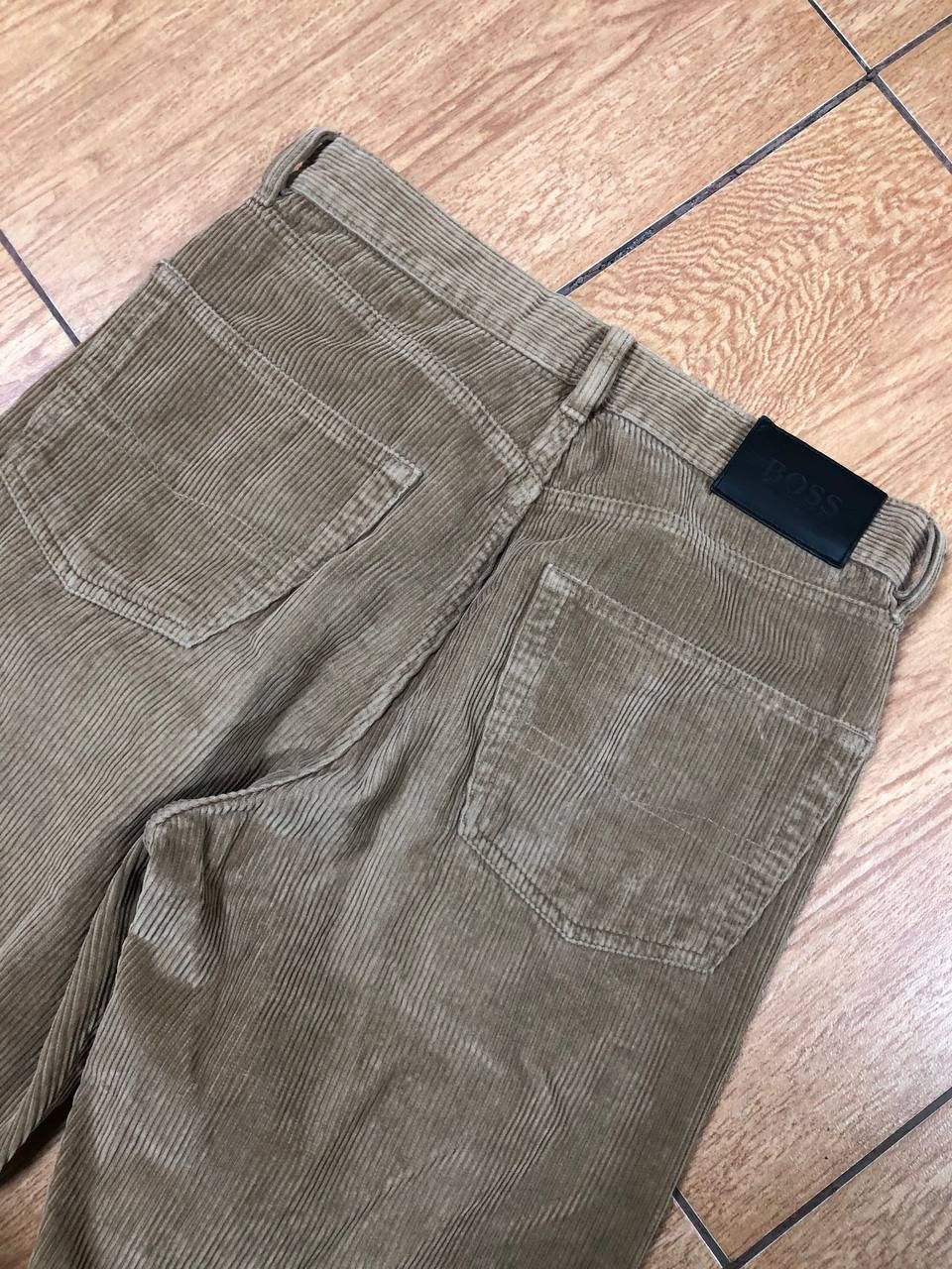 Hugo Boss × Japanese Brand Dirty Painted Distressed Thrashed Faded Baggy Jeans Y2K Size US 32 / EU 48 - 9 Thumbnail