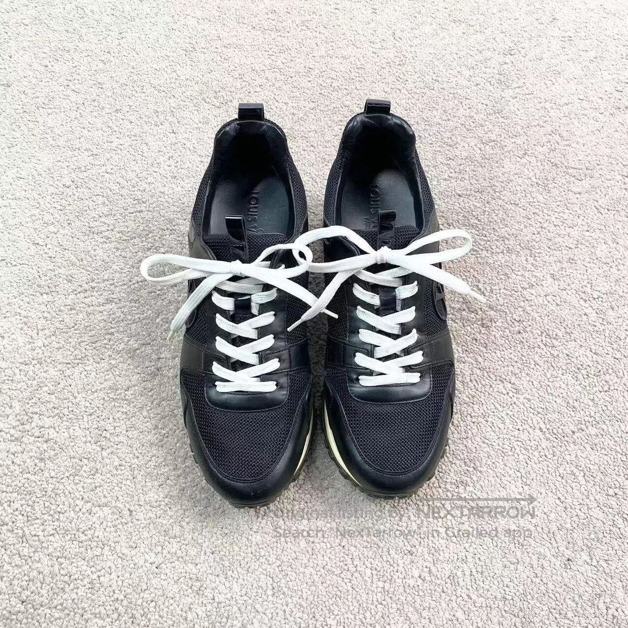 Louis Vuitton Louis Vuitton Black logo print casual shoes| Size US 5.5 / IT 35.5 - 2 Thumbnail