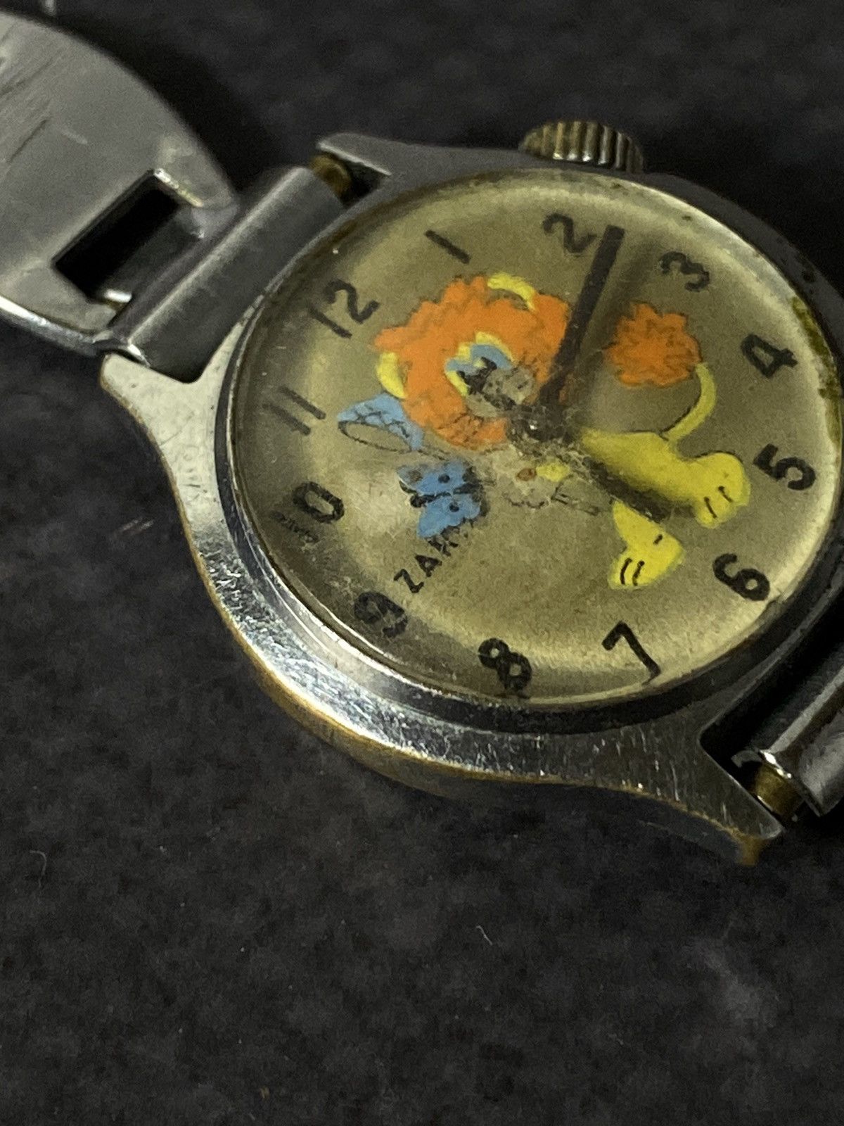 Jewelry Vintage Zaria USSR Watch with Moving Butterfly Size ONE SIZE - 3 Thumbnail