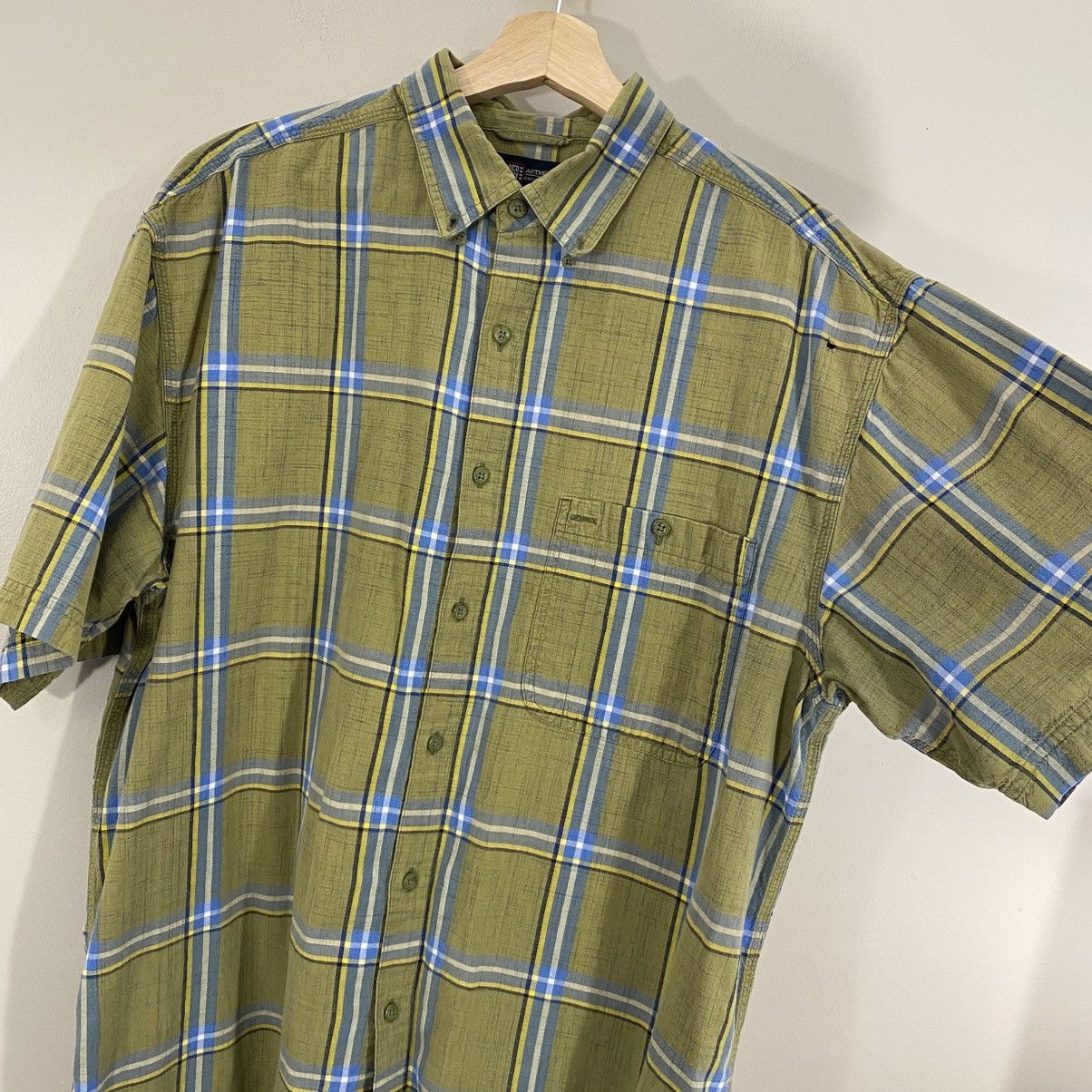 Faded Glory × Vintage Vintage 90s Y2K Grunge Short Sleeve Button Up Shirt L Size US L / EU 52-54 / 3 - 1 Thumbnail