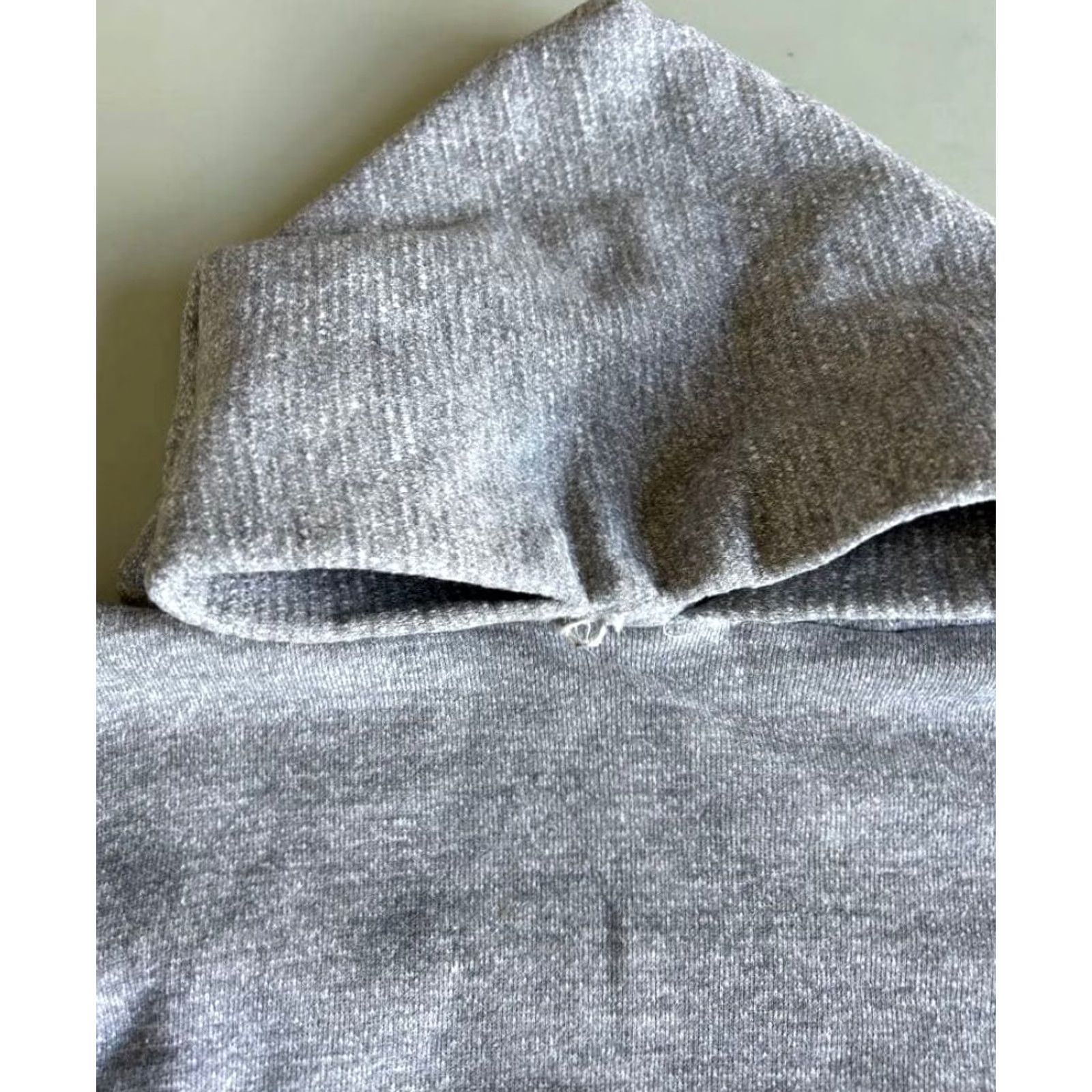 Vintage Vintage 50s-60s Thick Cotton Sweat Hoodie Gray Heather Regular L Size US L / EU 52-54 / 3 - 4 Thumbnail