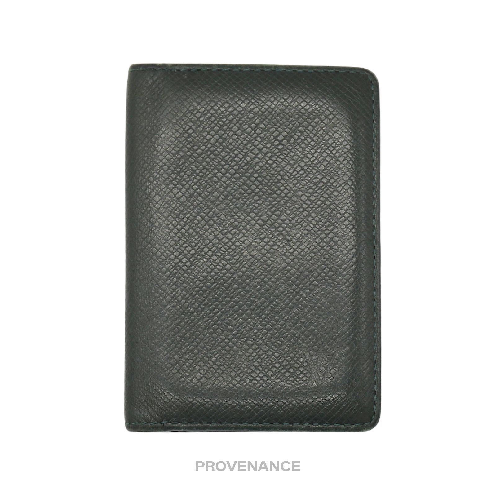 Louis Vuitton 🔴 Louis Vuitton Pocket Organizer Wallet - Taiga Epicea Size ONE SIZE - 1 Thumbnail