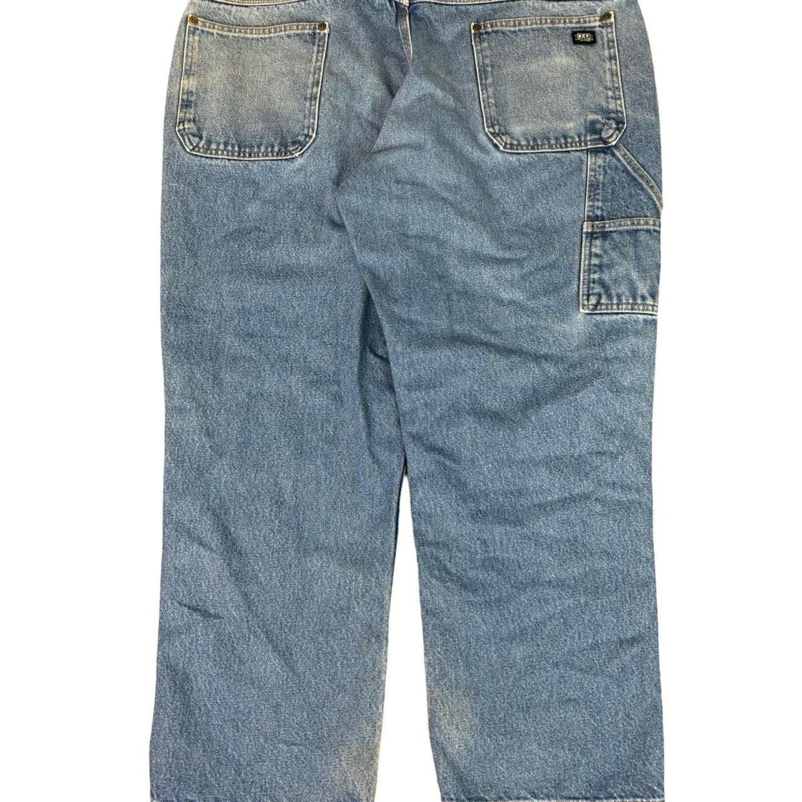 Carhartt × Carhartt Wip × Vintage 90s Carhartt Style Carpenter Utility Workwear Jeans Size US 42 / EU 58 - 1 Thumbnail