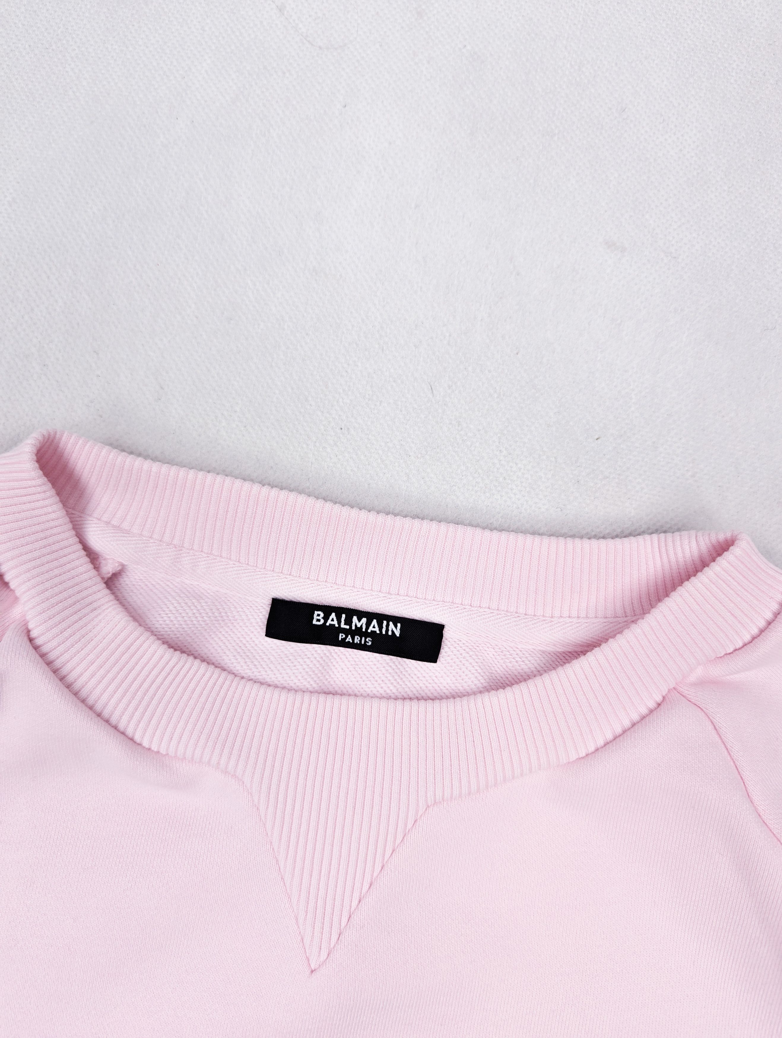 Balmain Balmain pink sweatshirt S Size US S / EU 44-46 / 1 - 3 Thumbnail
