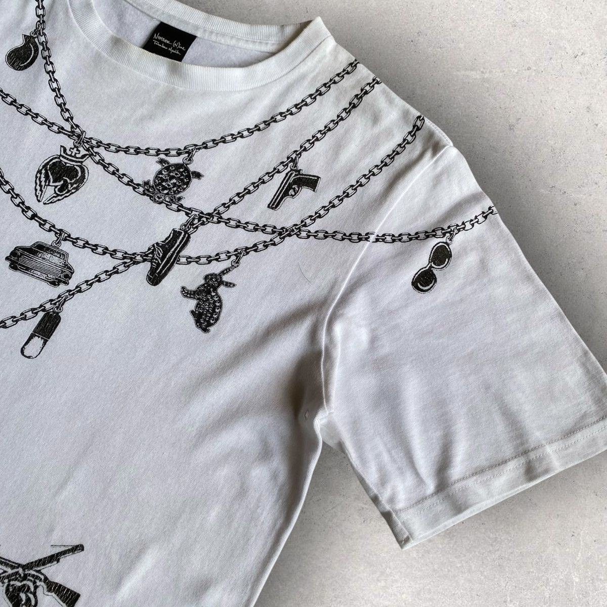 Number (N)ine SS04 Chains T Shirt Size US M / EU 48-50 / 2 - 4 Thumbnail