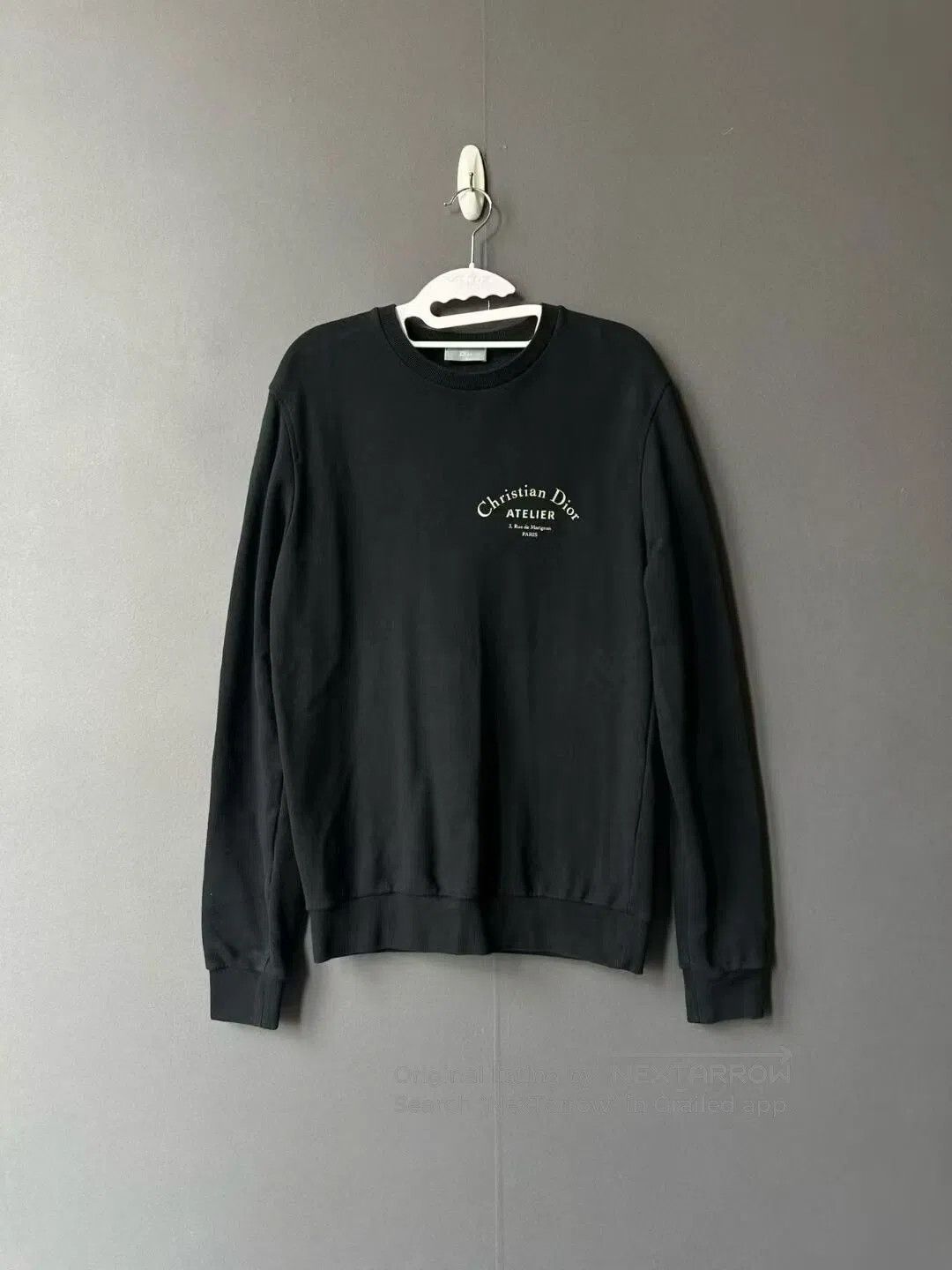 Dior Dior Black and Gold Slogan Sweatshirt| Size US S / EU 44-46 / 1 - 1 Thumbnail