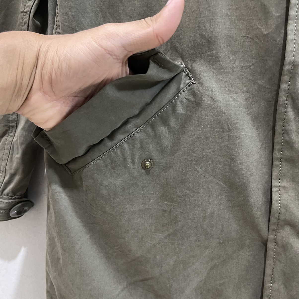 Alpha Industries × Vintage Vintage Alpha Industries Hoodie Parka Jacket Size US S / EU 44-46 / 1 - 13 Thumbnail