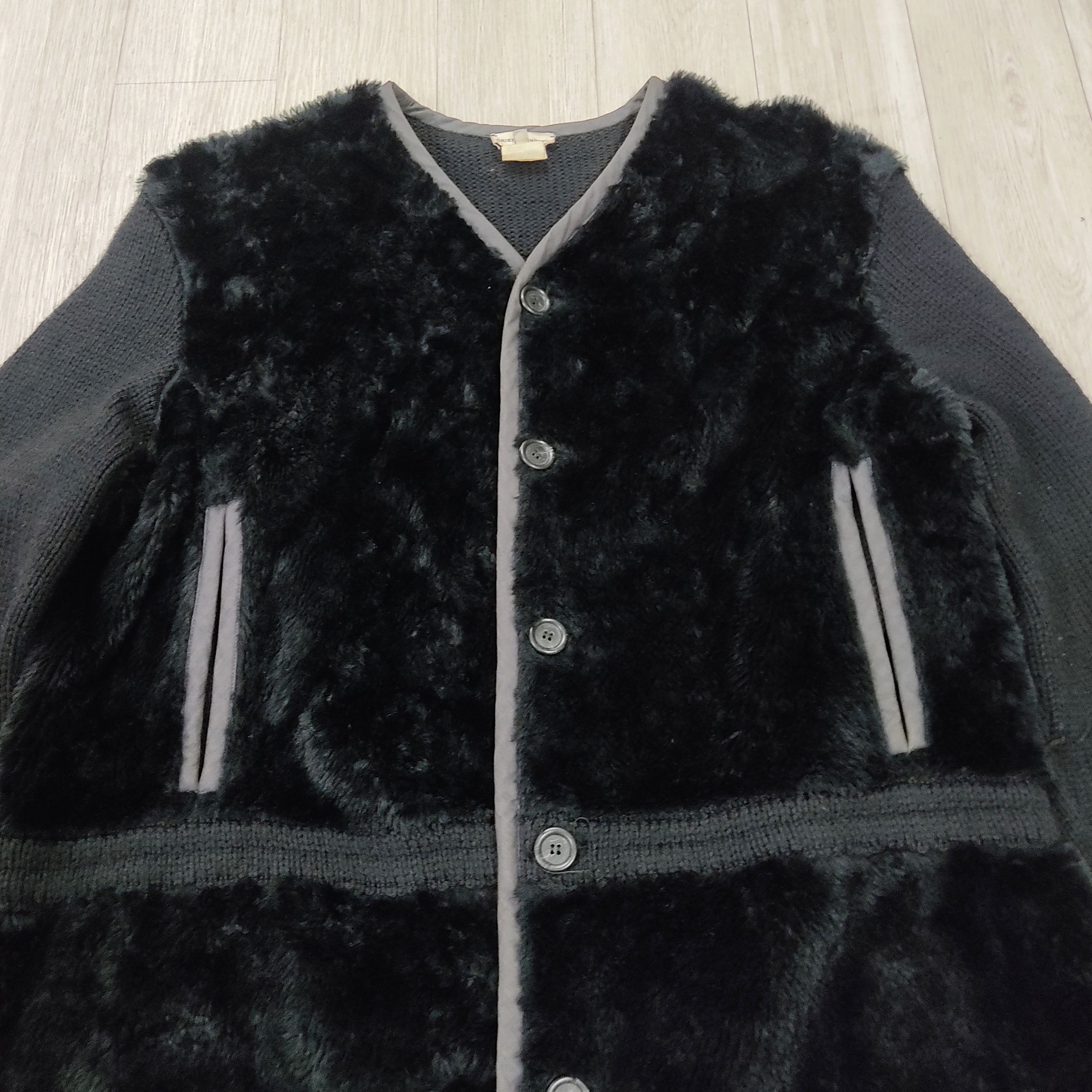 Dries Van Noten Dries Van Noten Fur Wool Woven Jacket Size US M / EU 48-50 / 2 - 7 Thumbnail