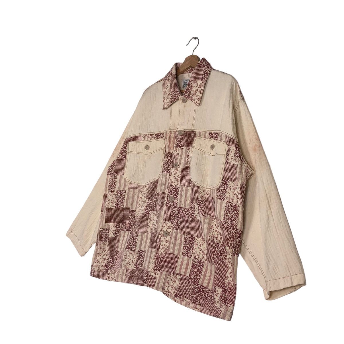 Japanese Brand 🔥90’s Vtg Shirts This Men Issey Miyake Design Rare Design Size US M / EU 48-50 / 2 - 2 Thumbnail