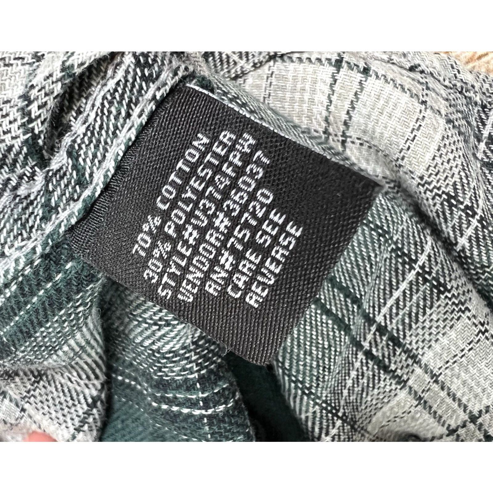 BKE VINTAGE BKE Mens Plaid Button-Down Longsleeve Shirt Large Green Flannel Western Cowboy Classic Button-Up Shirt MENS Size US L / EU 52-54 / 3 - 7 Thumbnail