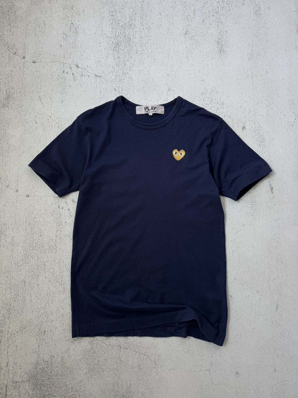 CDG by Comme des Garcons × Comme des Garcons × Japanese Brand Comme Des Garcons CDG Heart Logo Japan Blue Tee Size US L / EU 52-54 / 3 - 1 Thumbnail